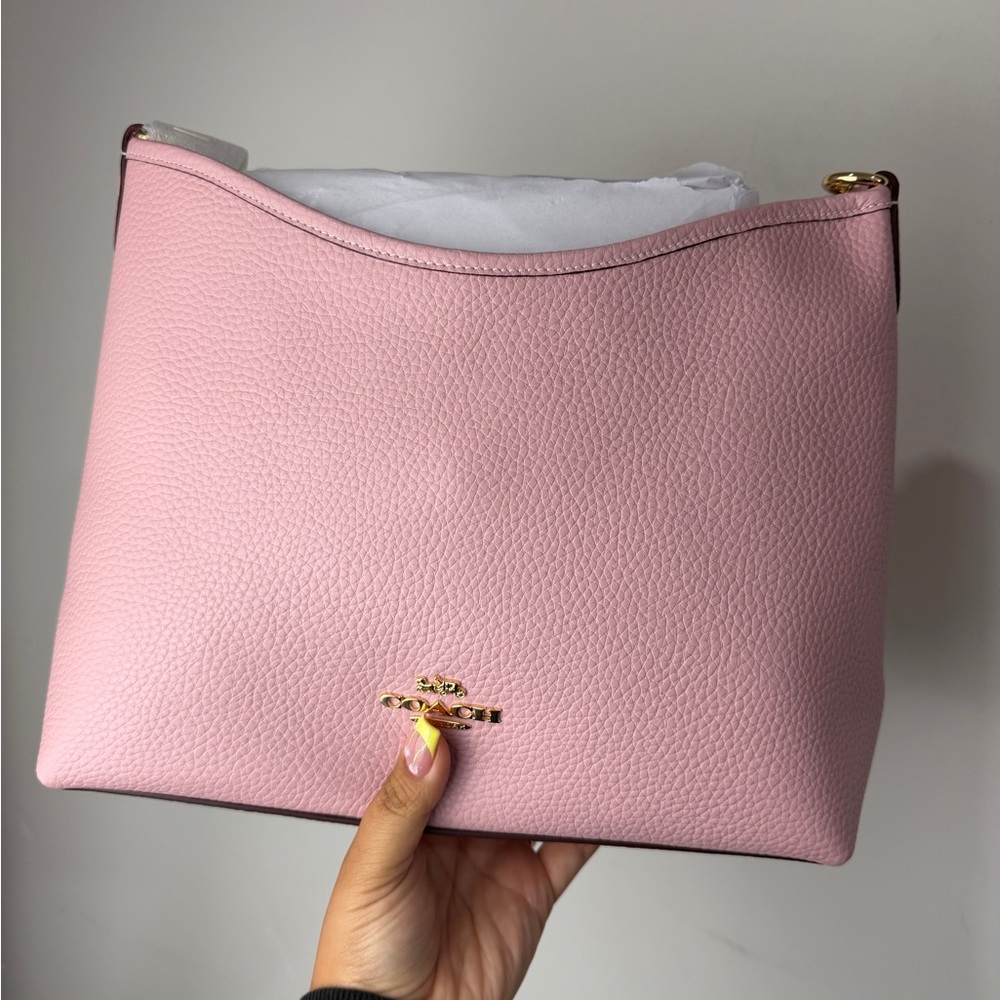 Coach Laurel Shoulder Bag in Carnation Pink NWT - Picture 6 of 7